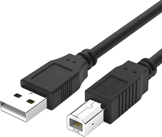 Foto: Usb a naar usb b kabel 1 meter printer kabel