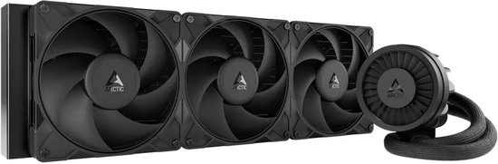 Arctic Liquid Freezer III Pro 420 - Afmeting radiator: 420 mm - voor Intel LGA 1700, 1200, 115x - AMD AM5, AM4 - 3x 140 mm FDB Fans - 4-pins - zwart