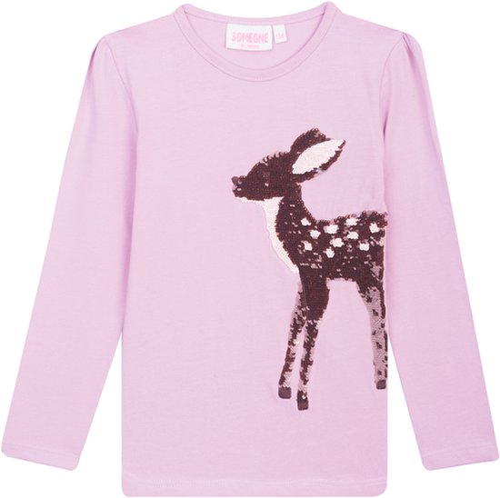 T-shirt Filles Someone DEERY-SG-03-C - Pink