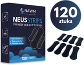 NAWM® Neusstrips - 120 Neuspleisters - Anti Snurk Pleisters - Slaapproblemen - Neusspreider - Beter Slapen - Anti Snurk