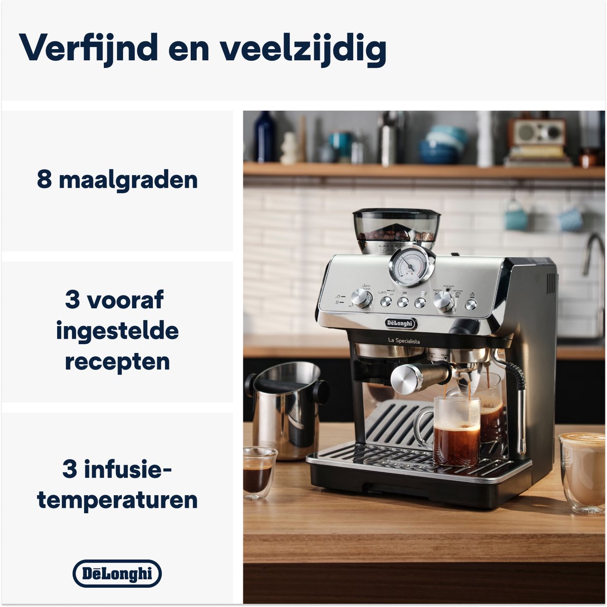 De'Longhi La Specialista Arte EC9155.MB - Pistonmachine met bonenmaler — afbeelding 5