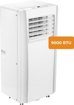 Evolar Mobiele Airco - 3-in-1 - 9000 BTU - met Luchtontvochtiger - incl. Raamafdichtingskit - WiFi - Voor Slaapkamer - EVO-9000CW