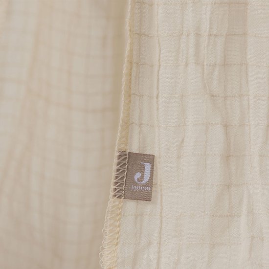 Jollein Baby Klamboe - 155cm - Cosy Check - Sand — afbeelding 3