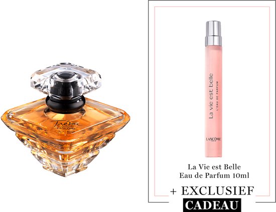 Lancôme Trésor Eau de Parfum + Cadeau - Trésor Eau de Parfum 100ml & La Vie Est Belle 10ml Cadeau - Dames Parfum – 110ml