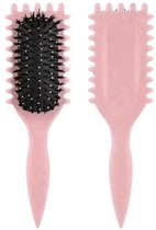 Define Brush Curl - Defining Brush - Haarborstel - Krullen - Styling - Curl Brush - Borstel Voor Krullend Haar - Krullen Kam - Krullenborstel - Roze