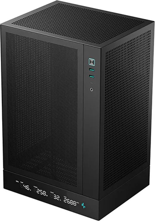 DeepCool CH170 DIGITAL - Modèle mini tour Mini-ITX - noir