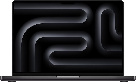 Apple MacBook Pro 2024 14,2'' - M4 Pro, 12 Core CPU, 16 Core GPU, 24GB RAM, 512GB SSD, Qwerty, Space Zwart