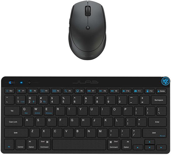 JLAB Epic Draadloos Bluetooth Toetsenbord QWERTY - Coolblue - Voor 23