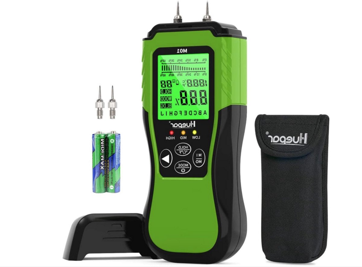 WNHB® Professionele Hout Vochtmeter - Nauwkeurige Wood Moisture Meter voor Houtbewerking