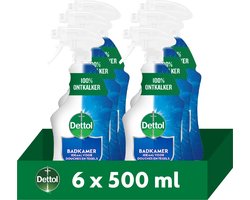 Dettol - Allesreiniger Spray - Badkamer - 6 x 500 ml - Voordeelverpakking