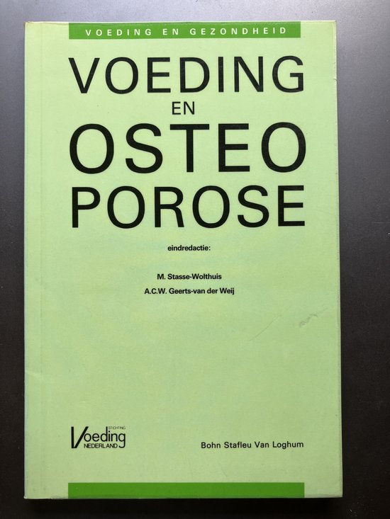Voeding en osteoporose - cover