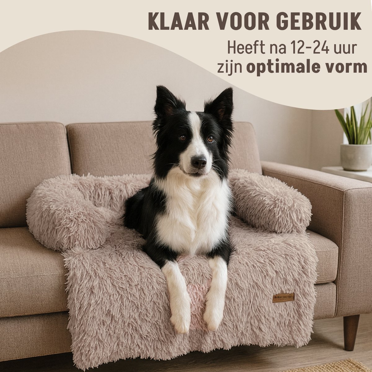 By Cee Cee Orgneel Hondendeken Bank – Hondenkleed Bank - Hondenmand