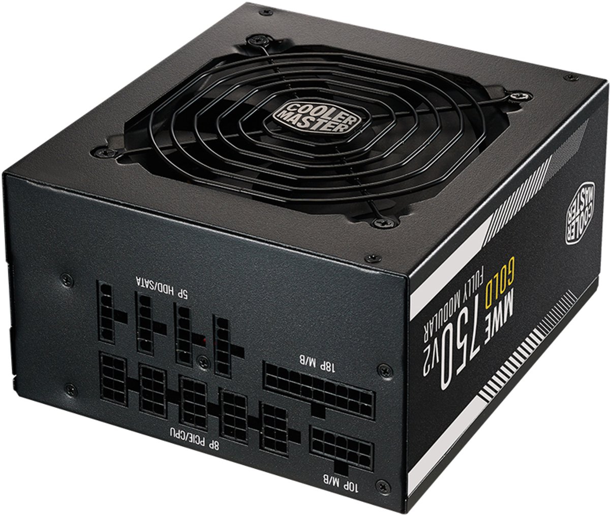 Cooler Master Mwe Gold 750 V2 Atx 3.1 - Voeding Atx12V 3.1 - 80 Plus Gold - 750 - afbeelding 7