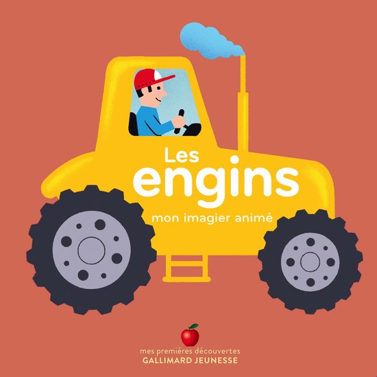 Mon imagier anime/Les engins - cover