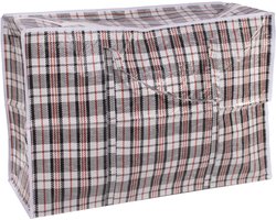 MixMamas Big Shopper Boodschappentas - 55 x 65 cm - Set van 2 - Zwart
