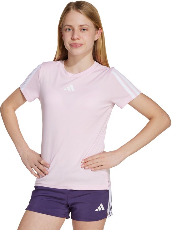 Adidas Sportswear Training Essentials 3-Stripes T-shirt Kids - Kinderen - Roze