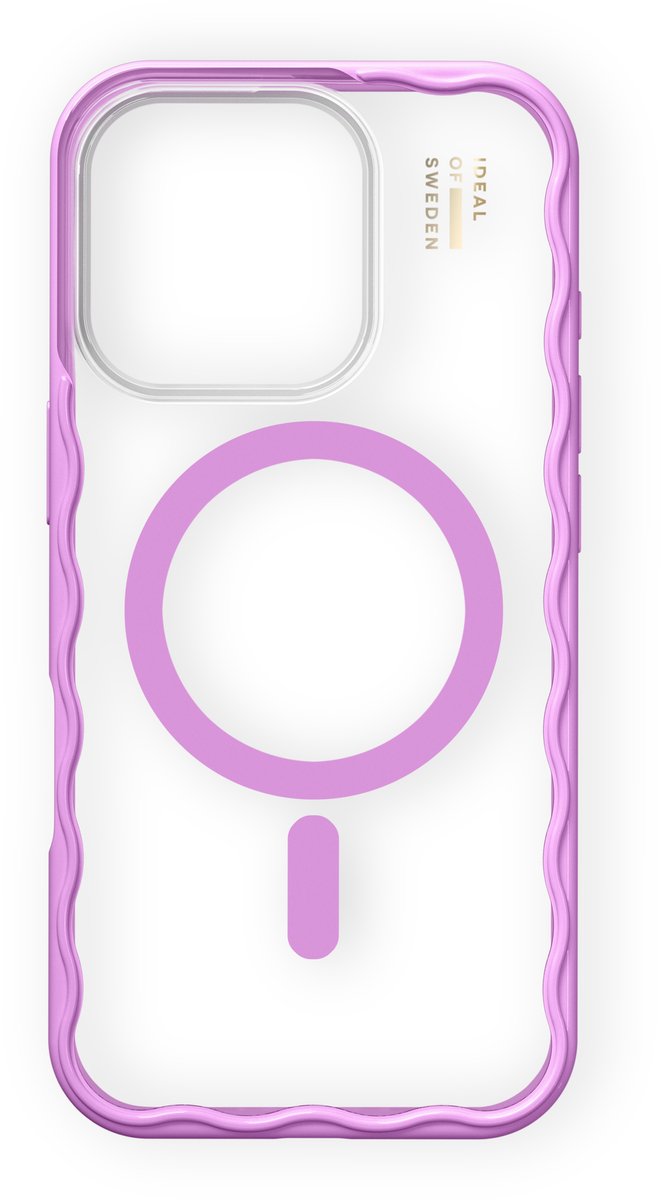 iDeal of Sweden Frame Case MagSafe geschikt voor Apple iPhone 16 Pro Pink - Roze
