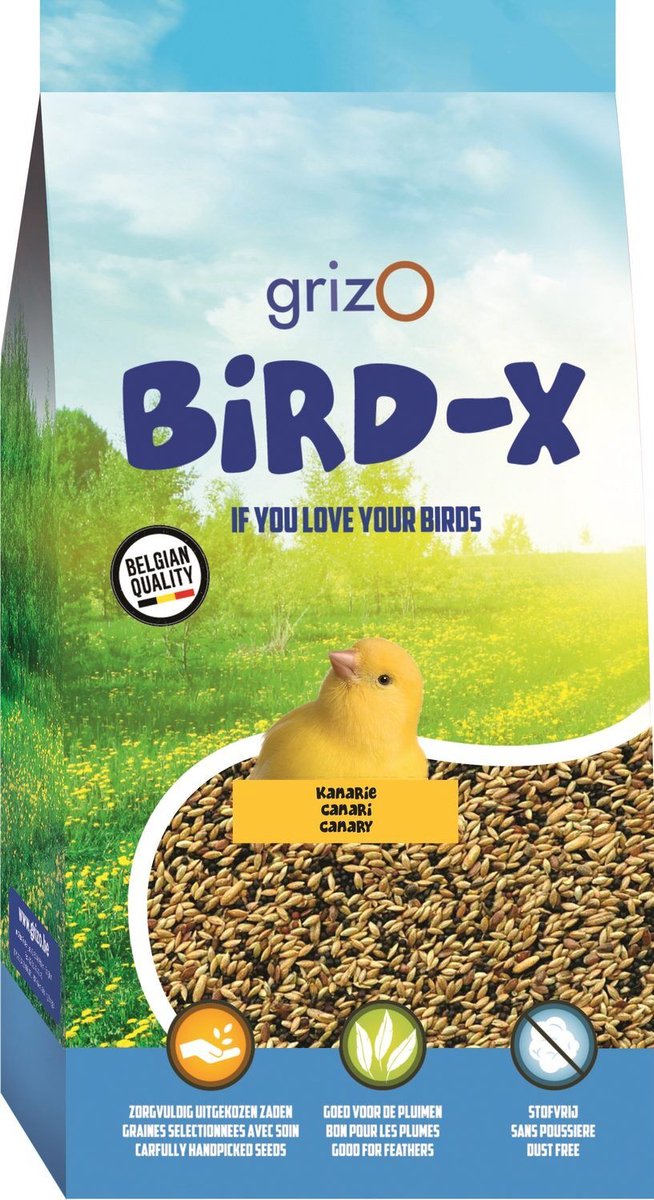 Kanariemengeling Bird-X Zak 5 Kg