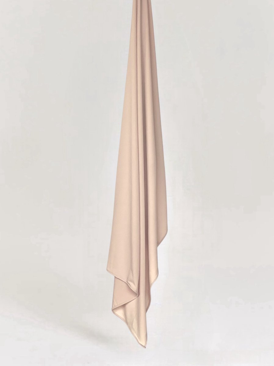 Premium Jersey XL - Soft Peach - By Dihane - Hoofddoek - Premium Jersey - Hijab - Moslima - Premium Jersey Large - Sjaal - 70x 200cm