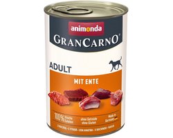 Natvoer Animonda GranCarno Adult Eend Varken 400 g