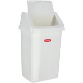 Curver ”Click-It Afvalbak, Wit, 9 x 7,4 x 15”