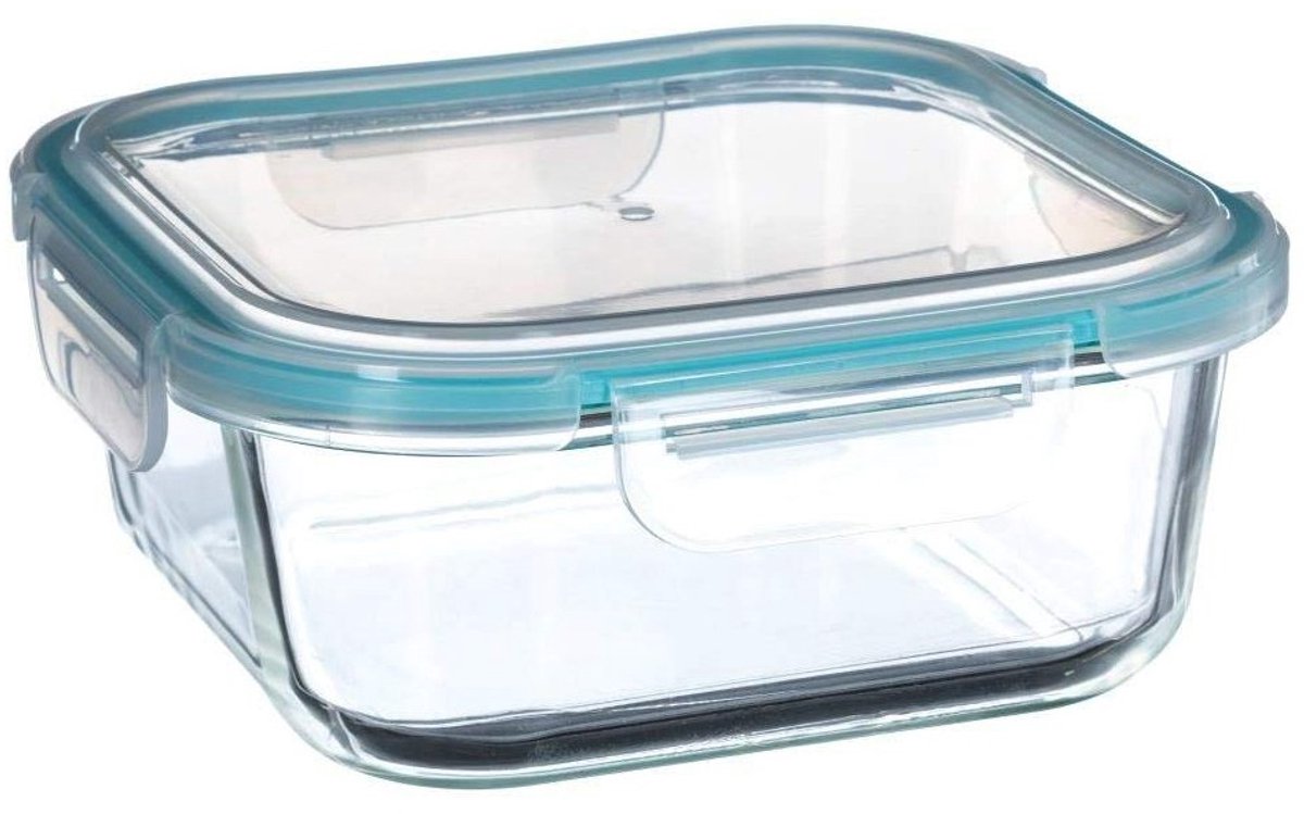 5five Glazen opbergdoos - 1,18 L, Blauw