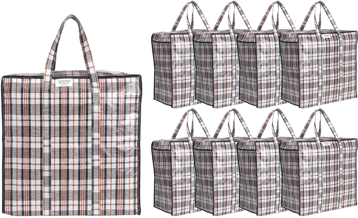 Josephine Osthoff 248 Opbergtas 75L – Waterafstotend – 9-pack – 20 kg – Zwart