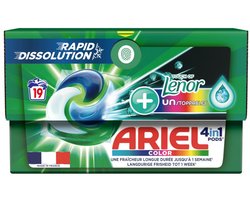 Ariel - 4in1 Wasmiddel Pods Color Lenor Unstoppables - 4 x 19 stuks - Voordeelverpakking