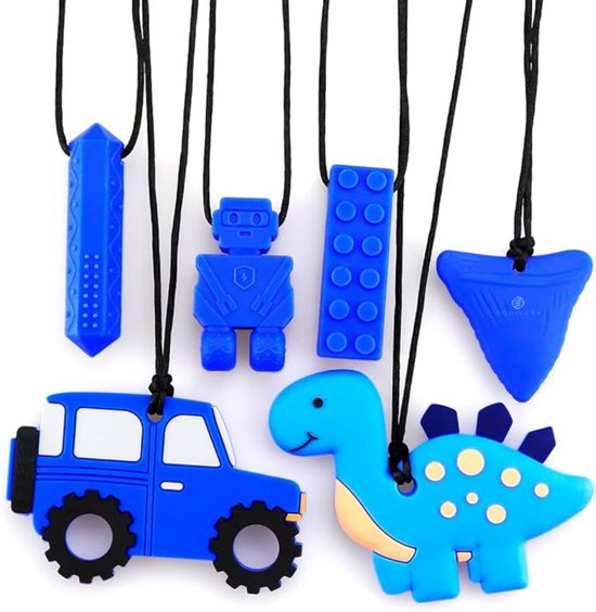 Collier à mâcher Filles - Collier à mâcher Garçons - Collier à mâcher