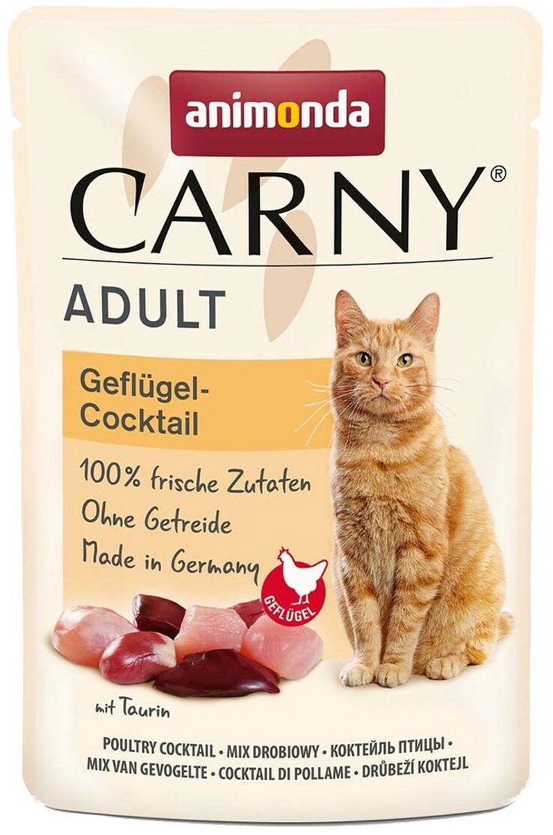 Animonda Kattenvoer Animonda Gevogelte cocktail Kip 85 g
