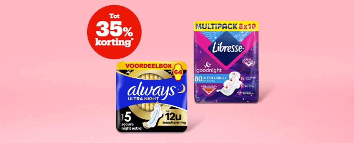 Tot 35% korting*