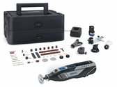Bol.com Dremel 8250-5/65 Platinum+ - Multitool - Inclusief 2x 12V 2.0 Ah accu - 65 accessoires - detailhandgreep - lijn-en circk... aanbieding