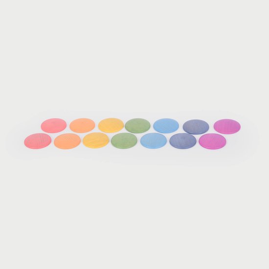 TickiT REGENBOOG HOUTEN SCHIJVEN van TickiT — afbeelding 3