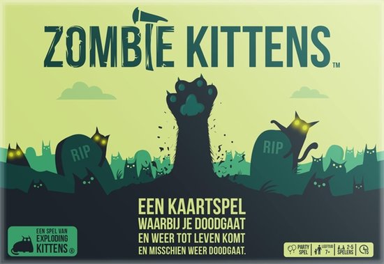 Zombie Kittens - Kaartspel