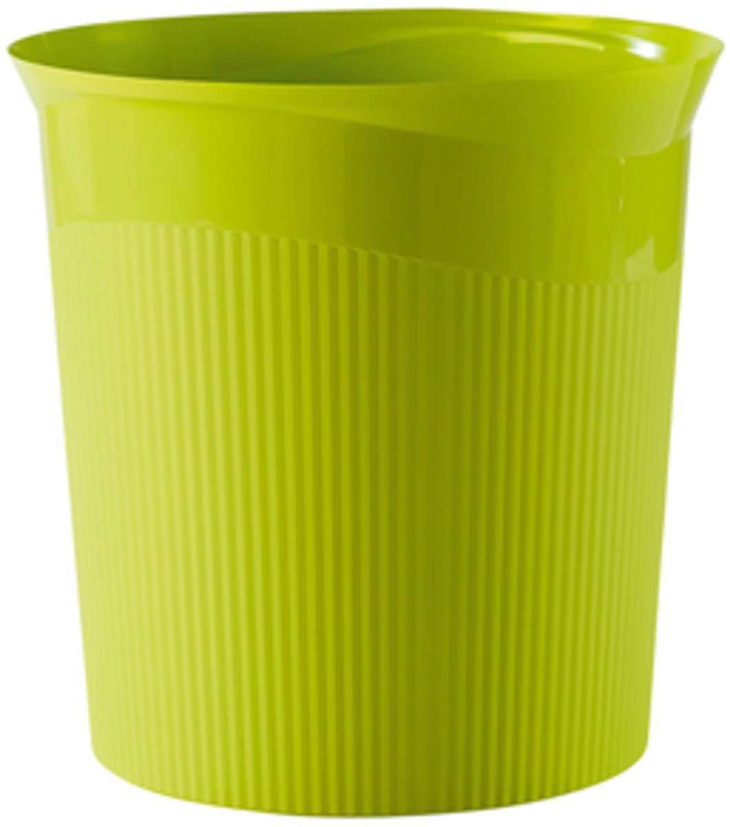 Papierbak han re-loop 13l rond limoen | 6 stuks