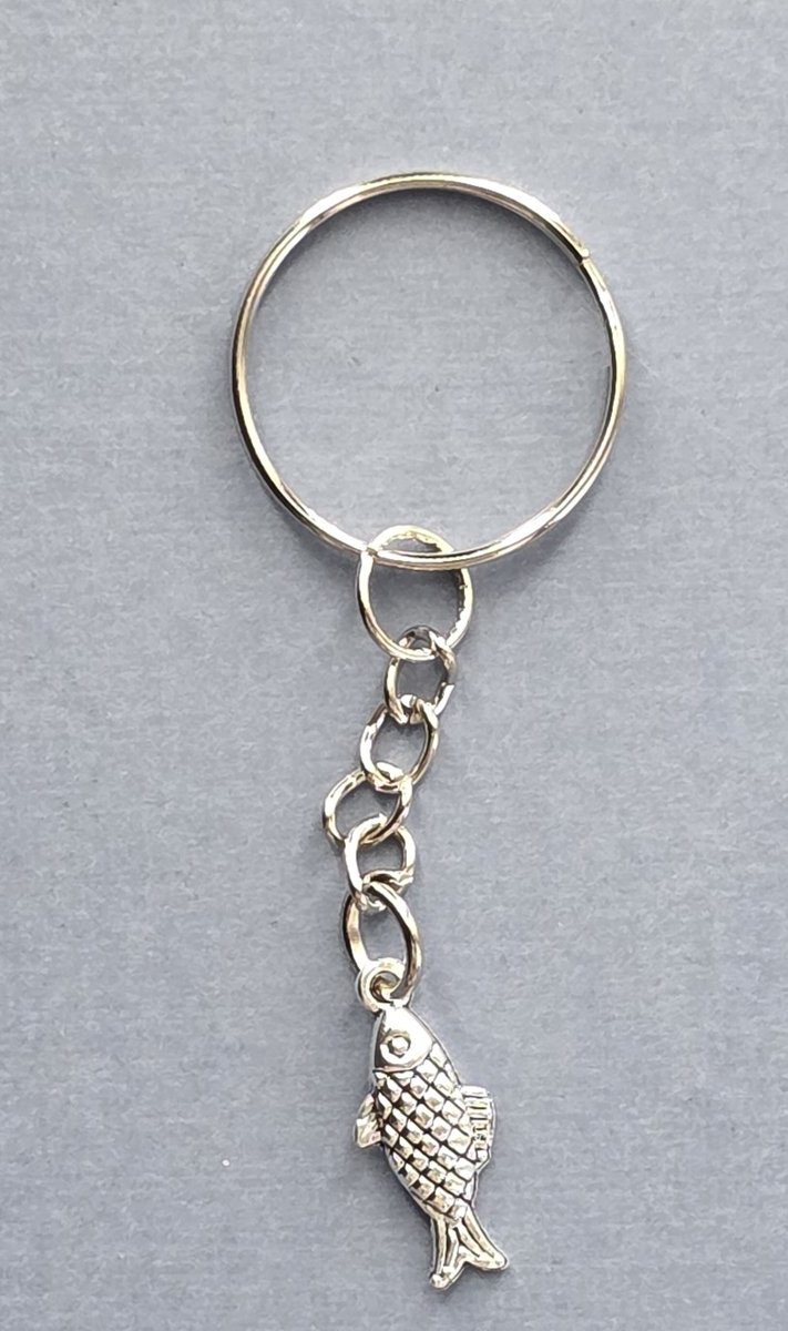 vis sleutelhanger