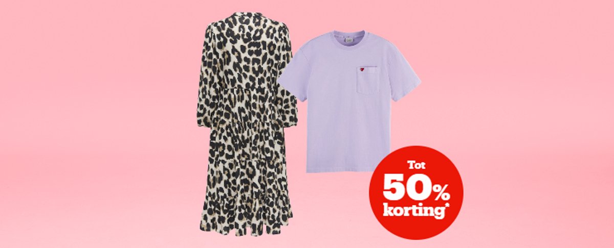 Tot 50% korting*