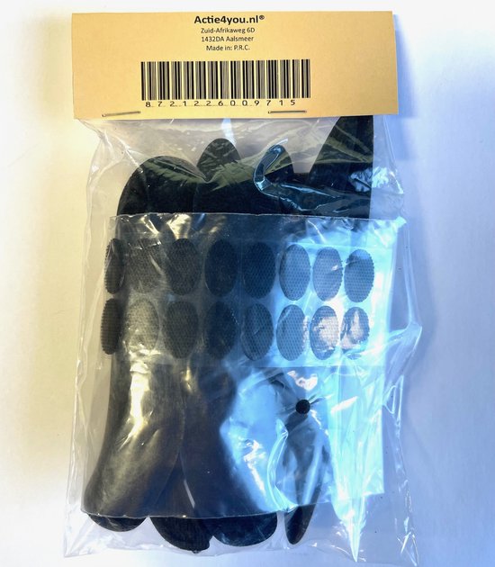 Actie4you® - Foam Pads Setje - Fietshelm Inleg Bescherming - Klittenband & Lijm - Inner Padding Voering voor Helm - 27-delige Set - ZWART van actie4you — afbeelding 2
