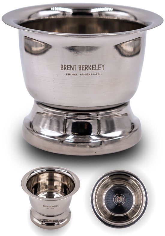 Brent Berkeley® – Scheerkom – Duurzame RVS scheermok