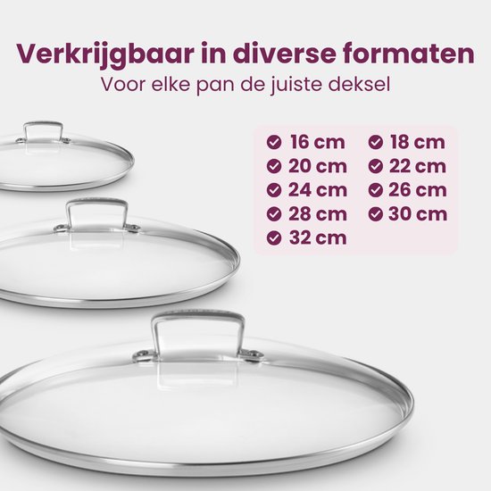 Le creuset 26 cm - Pannendeksels kopen | | Lage prijs