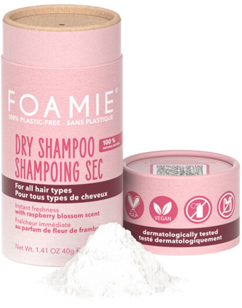 Foamie Droogshampoo Berry Fresh - 3 x 40 gr - Voordeelverpakking