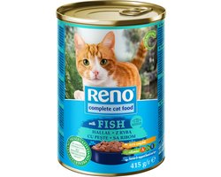 Reno Kattenvoer Natvoer Vis in saus 24 x 415g