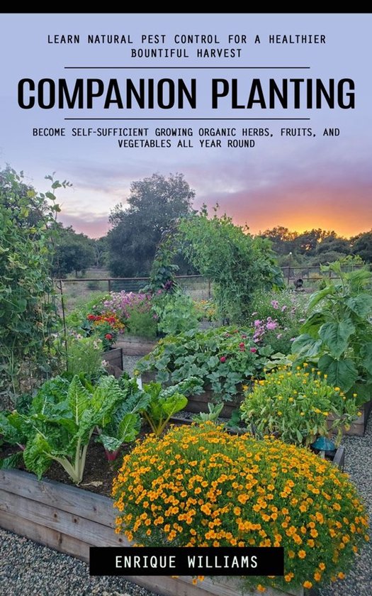 Companion Planting: Learn Natural Pest Control for a Healthi ... - cover