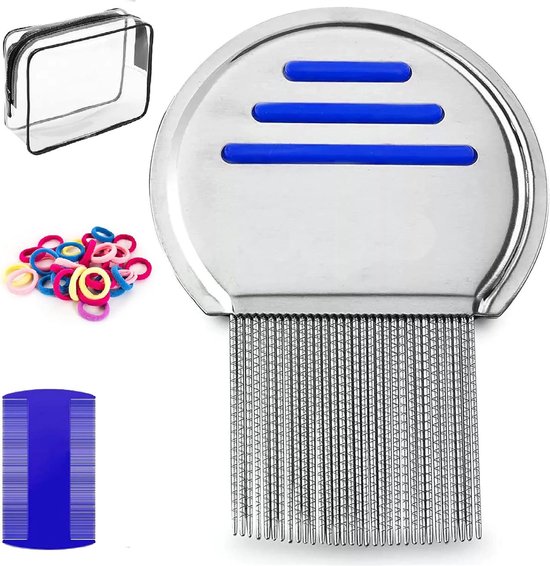 Lice Comb - Professional treatment for nits & lice - Includes hair ...