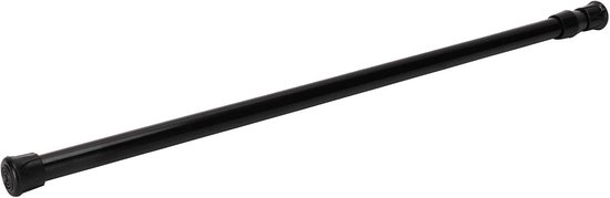 Uitschuifbare douchegordijnstang 35-50 cm, roestvrij staal