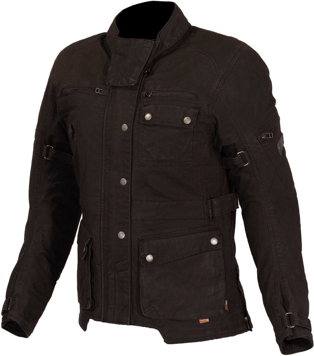 Merlin Mahala D3O Explorer Dames Zwart Textiele Motorjas - Jas