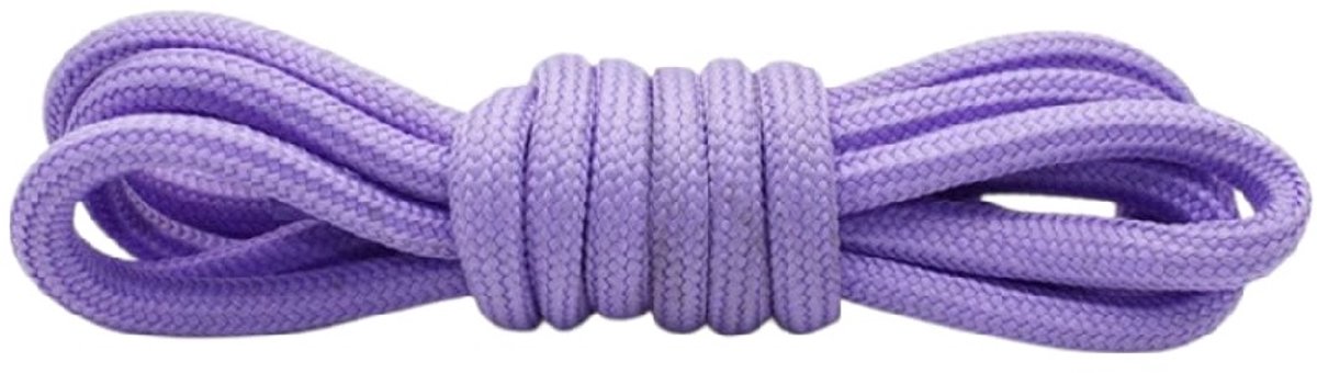 Ronde schoenveters paars -dikte 5 MM- 120cm- Outdoor/ sport schoenen veters