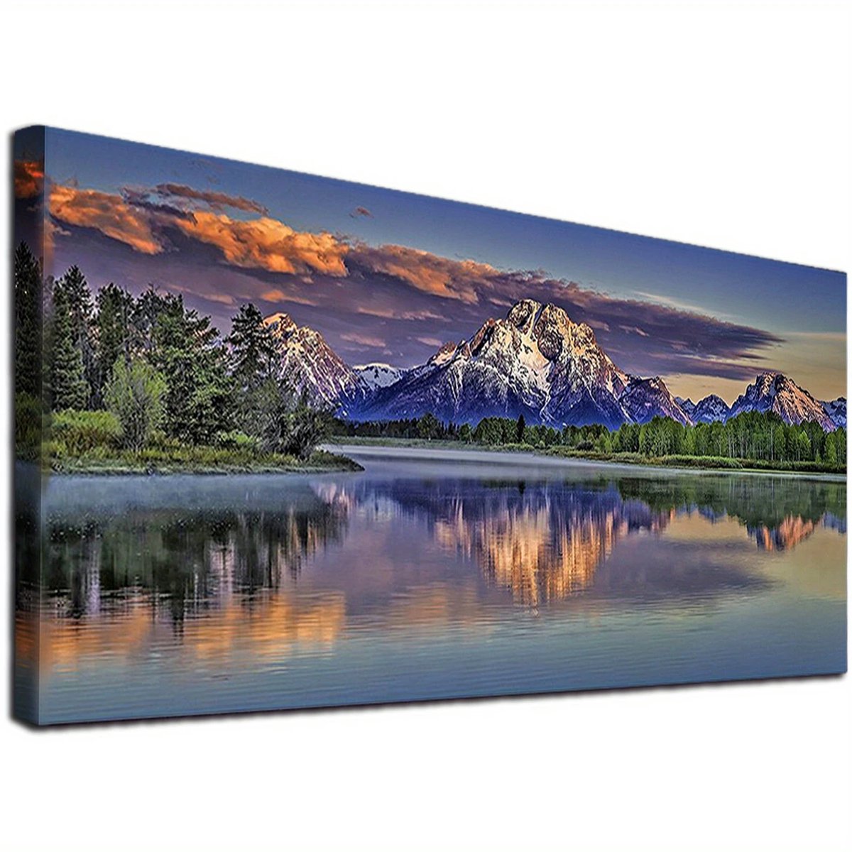 Diamond Painting - 028 Set - Berggebied Landschap - 90 x 40cm - Groot Formaat - Mooie Kwaliteit