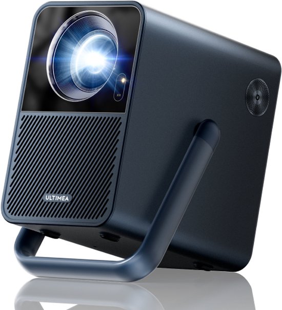 ULTIMEA Beamer - Projector - Android TV 11.0, 1000 ANSI Lumen 1080P Full HD, 20W Speaker, Draagbare 4K Projector voor Thuisbioscoop – Blauw