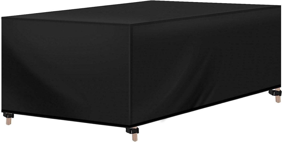 warraich-420D Oxford hoes voor tuinmeubelen – Waterafstotend, winddicht en UV-beschermend-242x162x100 cm